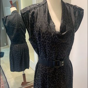 Calvin Klein safari print dress